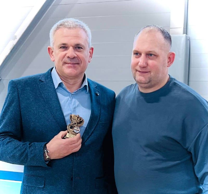 Кокоров Алексей Игоревич на награждении победителей кубка 