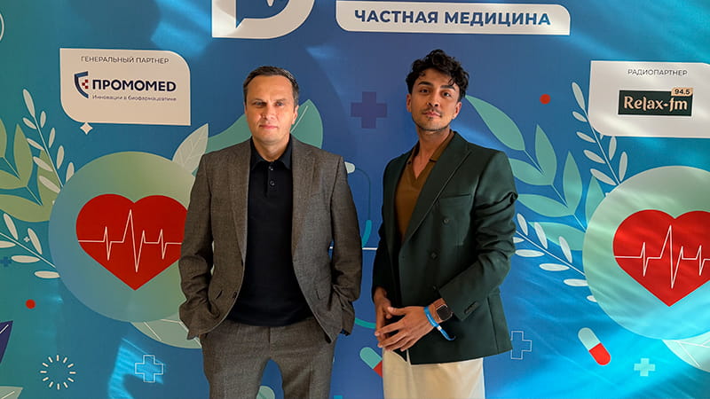 Чумак Роман и Джон Аёзов на премии Доктор Питер 2026